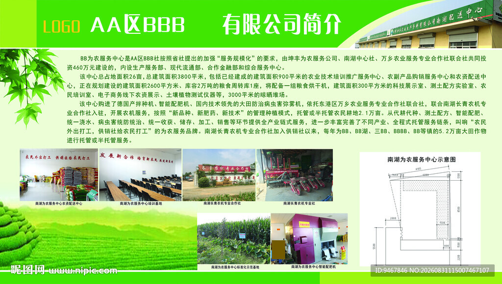 企业简介宣传页展示