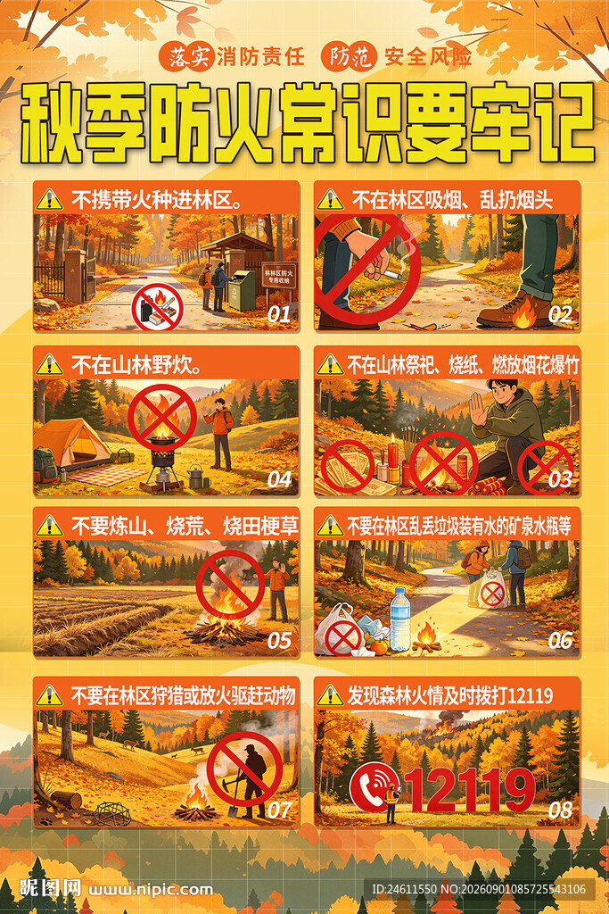 秋冬防火知识