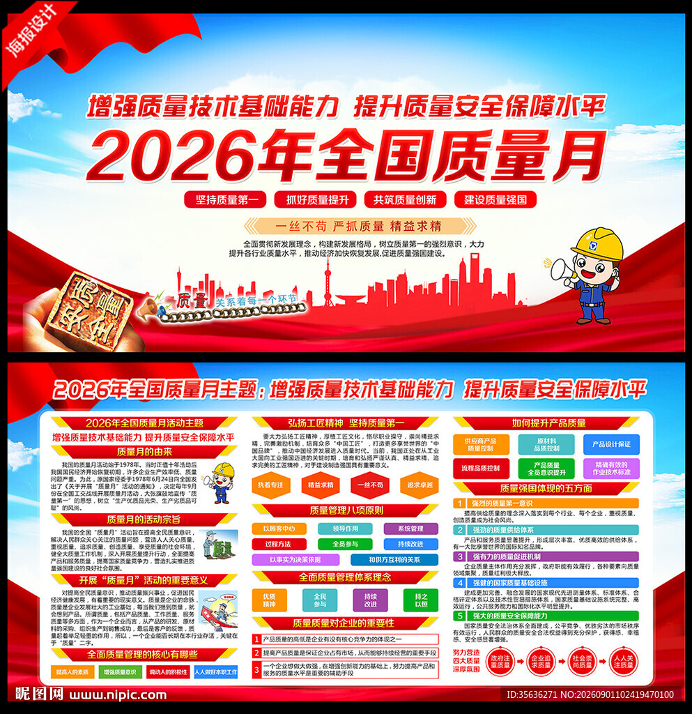 2026年全国质量月宣传栏