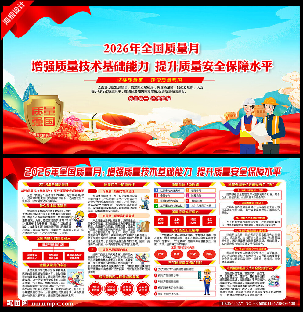 2026全国质量月宣传栏