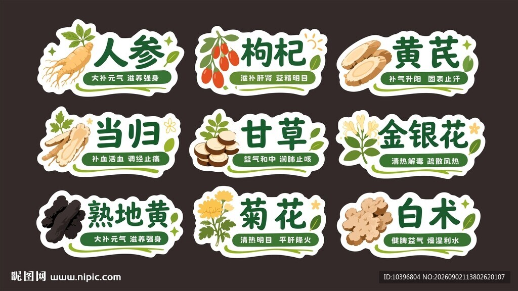 中医药科普异形手举牌2