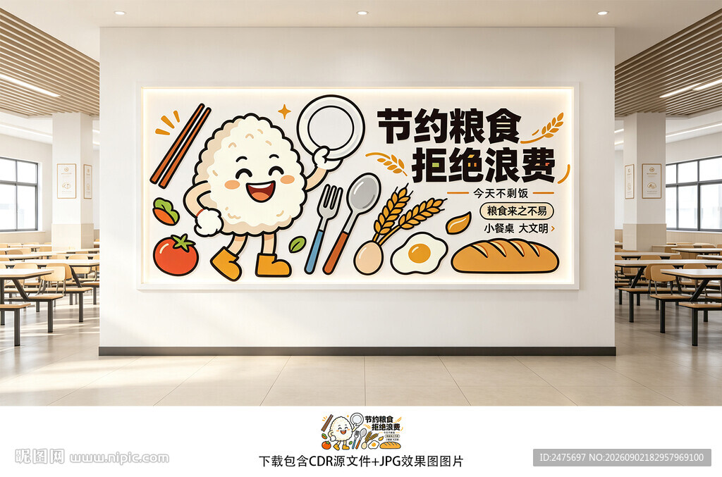 食堂文化墙