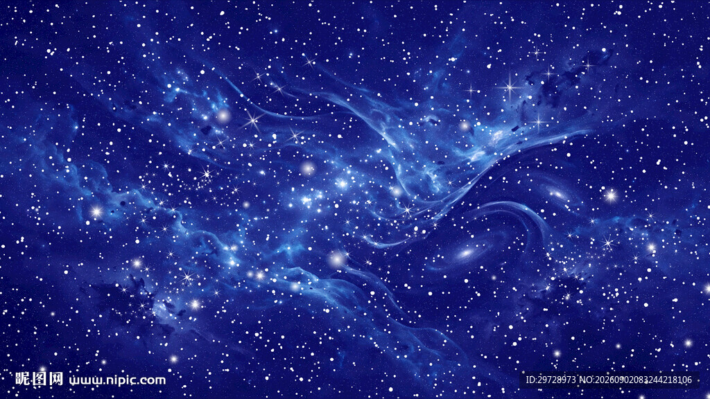 蓝色星空