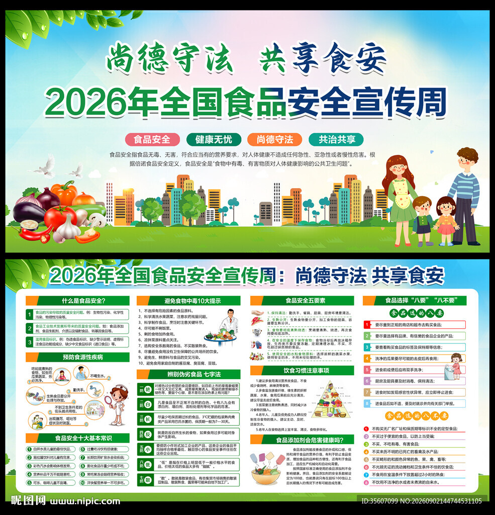2026年食品安全周知识宣传