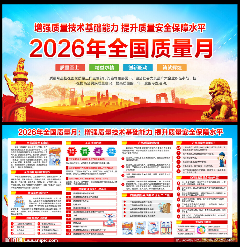 2026年质量月海报
