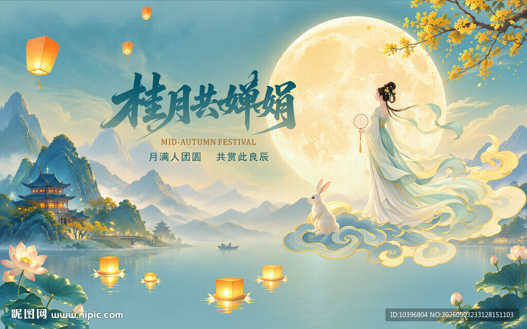 桂月共婵娟国风中秋节主KV