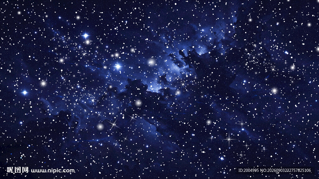 暗蓝色星空