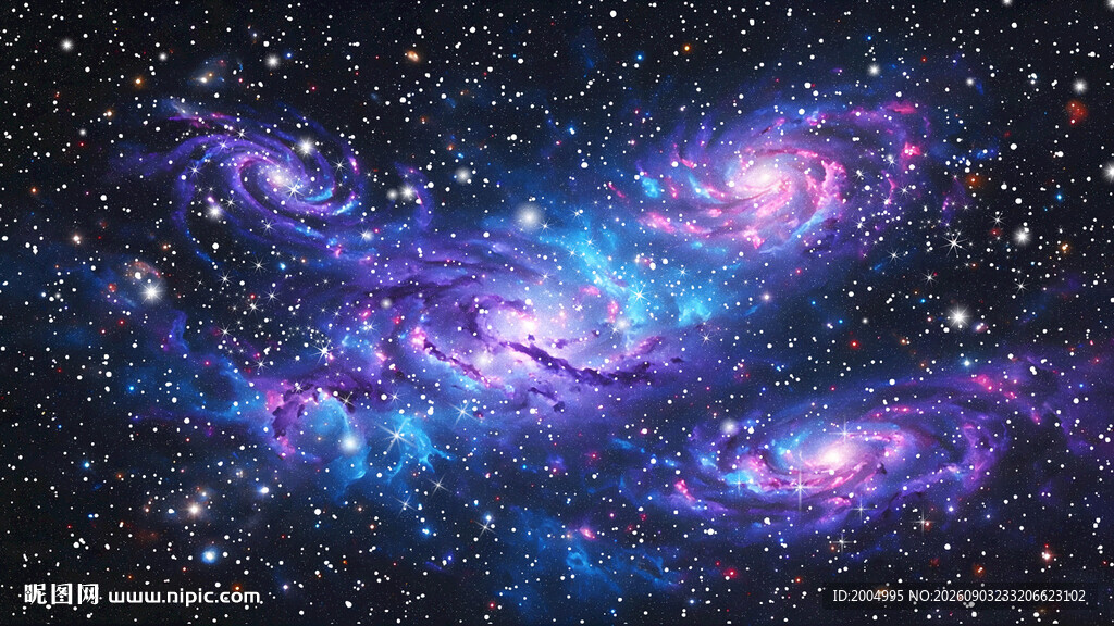绚丽星空背景