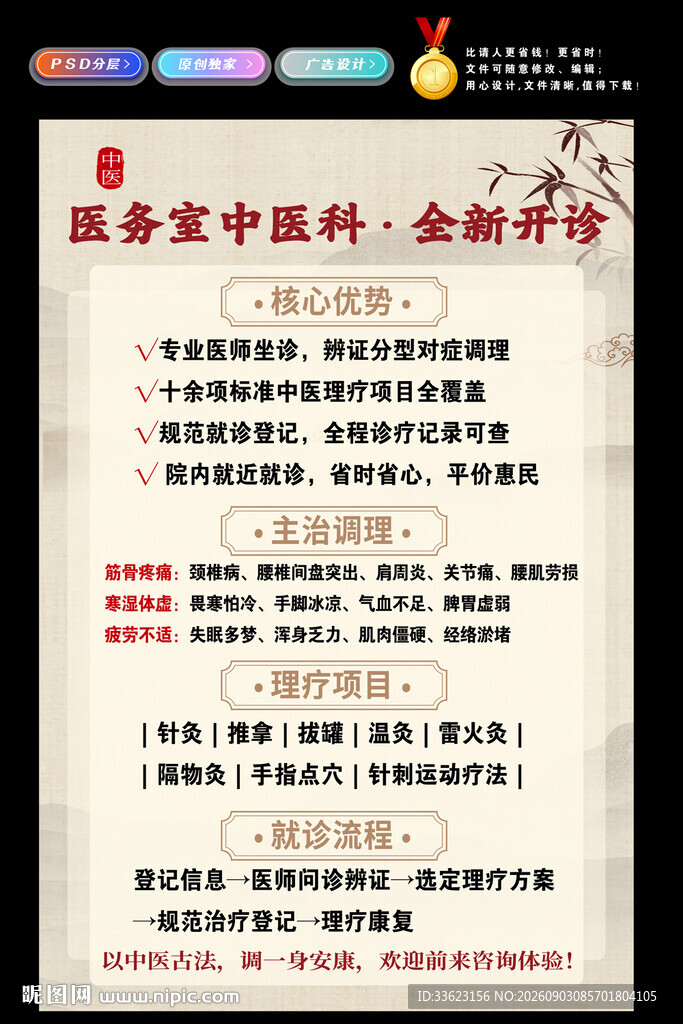 中医海报