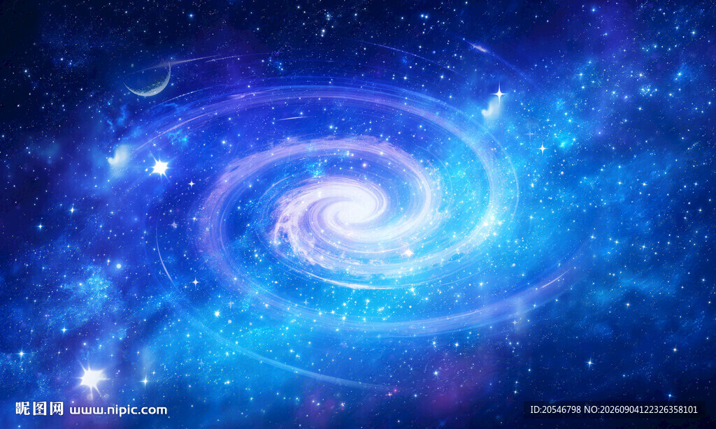 唯美梦幻炫彩宇宙星空背景