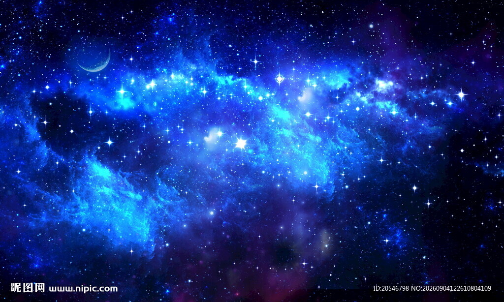 璀璨宇宙星空背景图