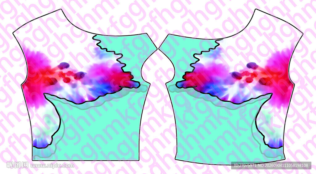定位扎染