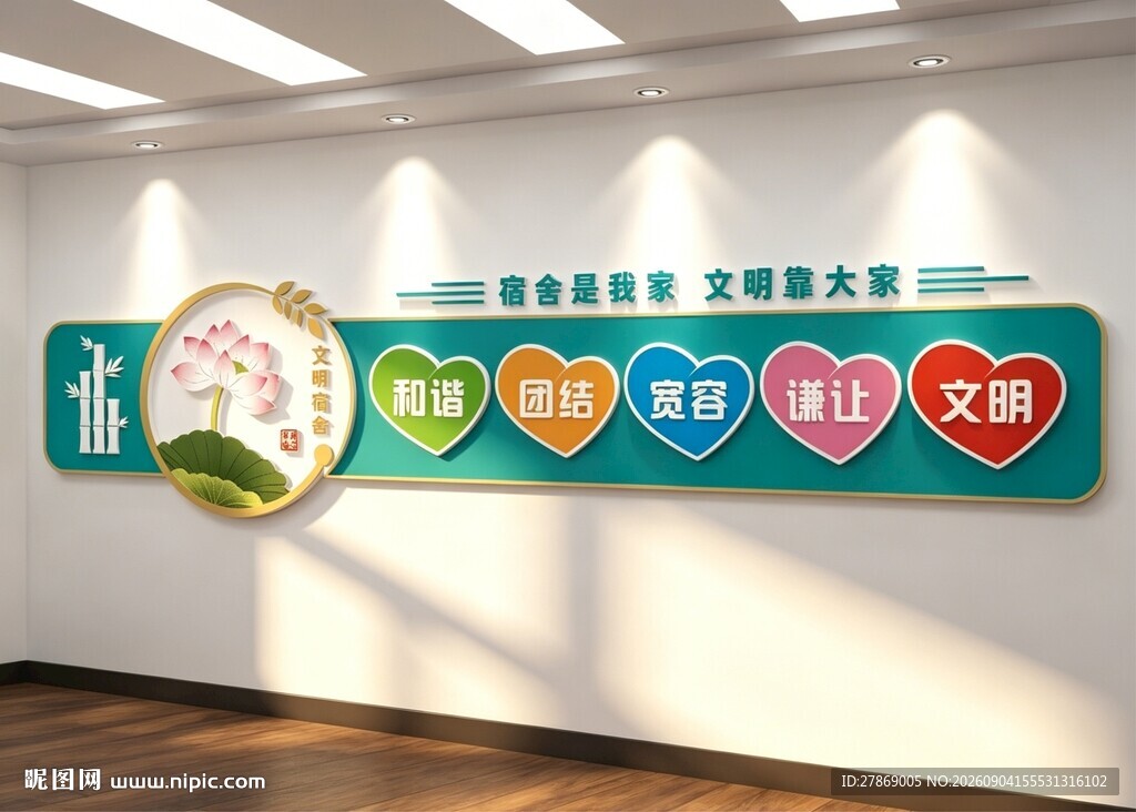 宿舍文化墙