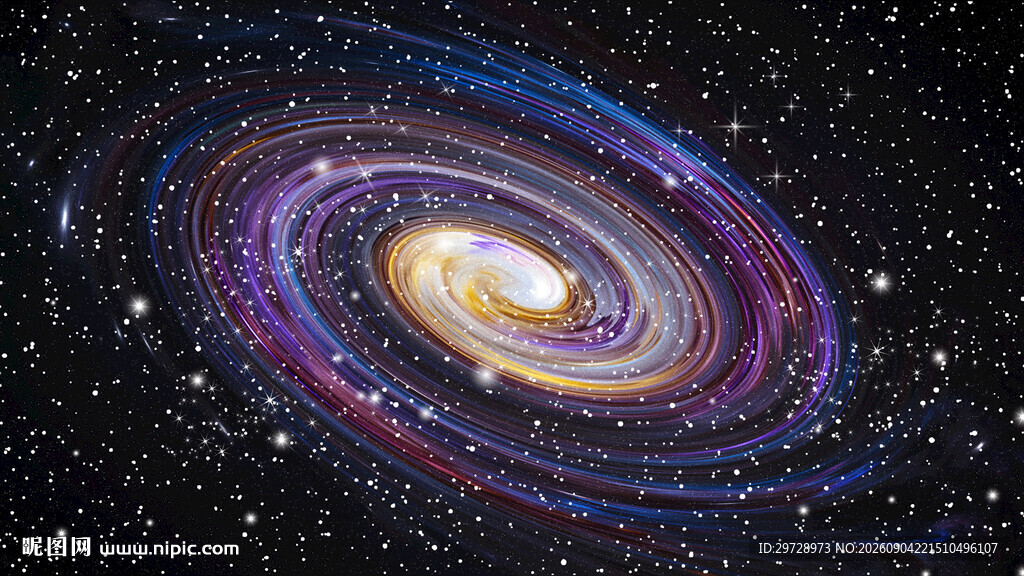 绚丽星空高清图
