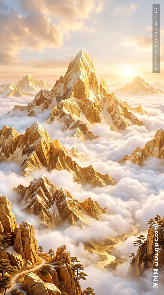 日照金山
