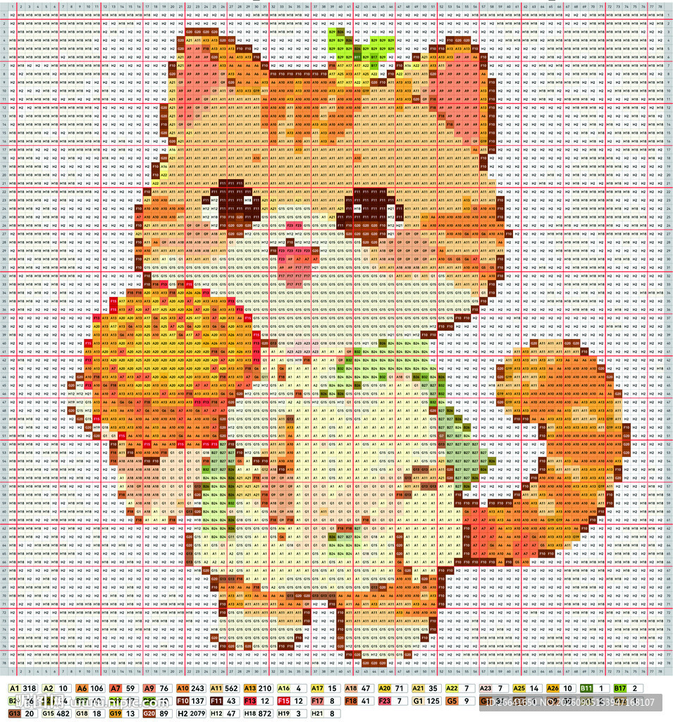 可爱猫咪月饼拼豆图纸