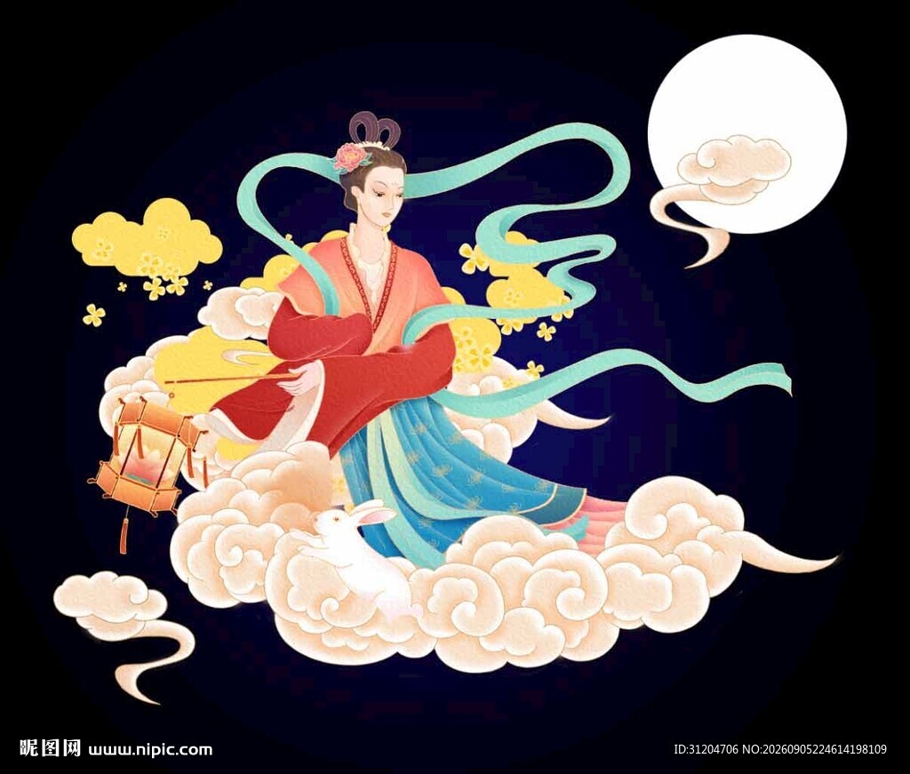 嫦娥奔月