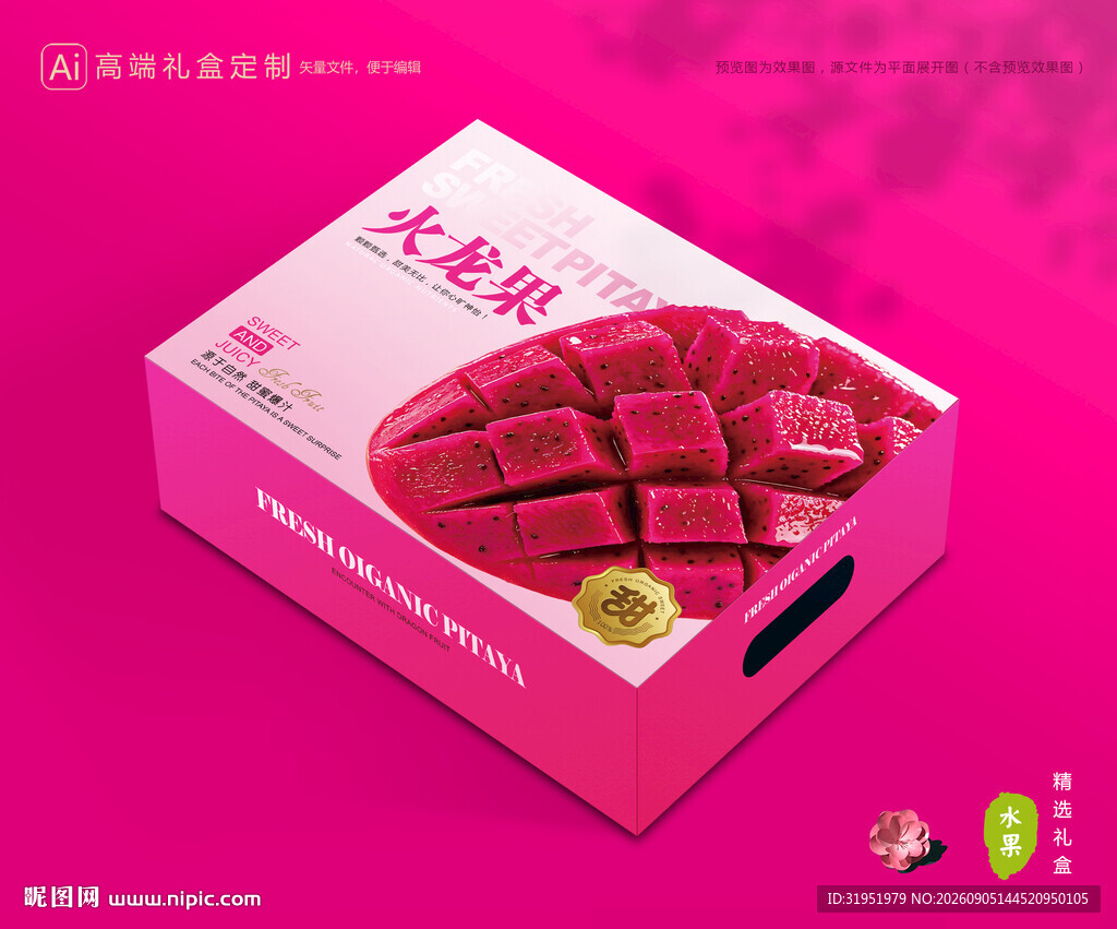 火龙果包装 水果礼盒