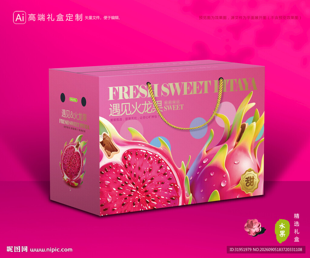 火龙果包装 水果礼盒