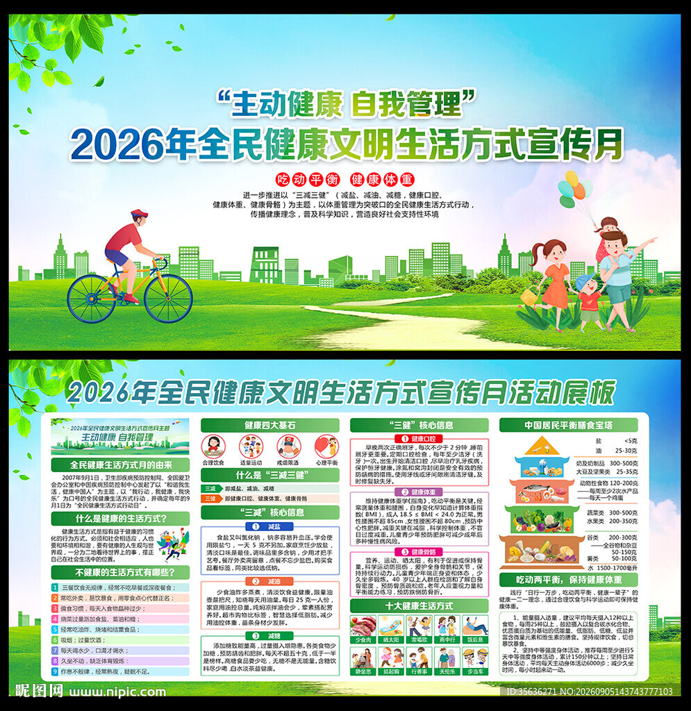 全民健康生活方式日
