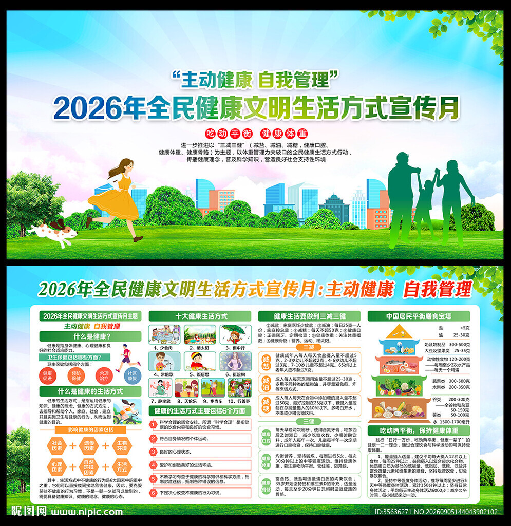 全民健康文明生活方式宣传月