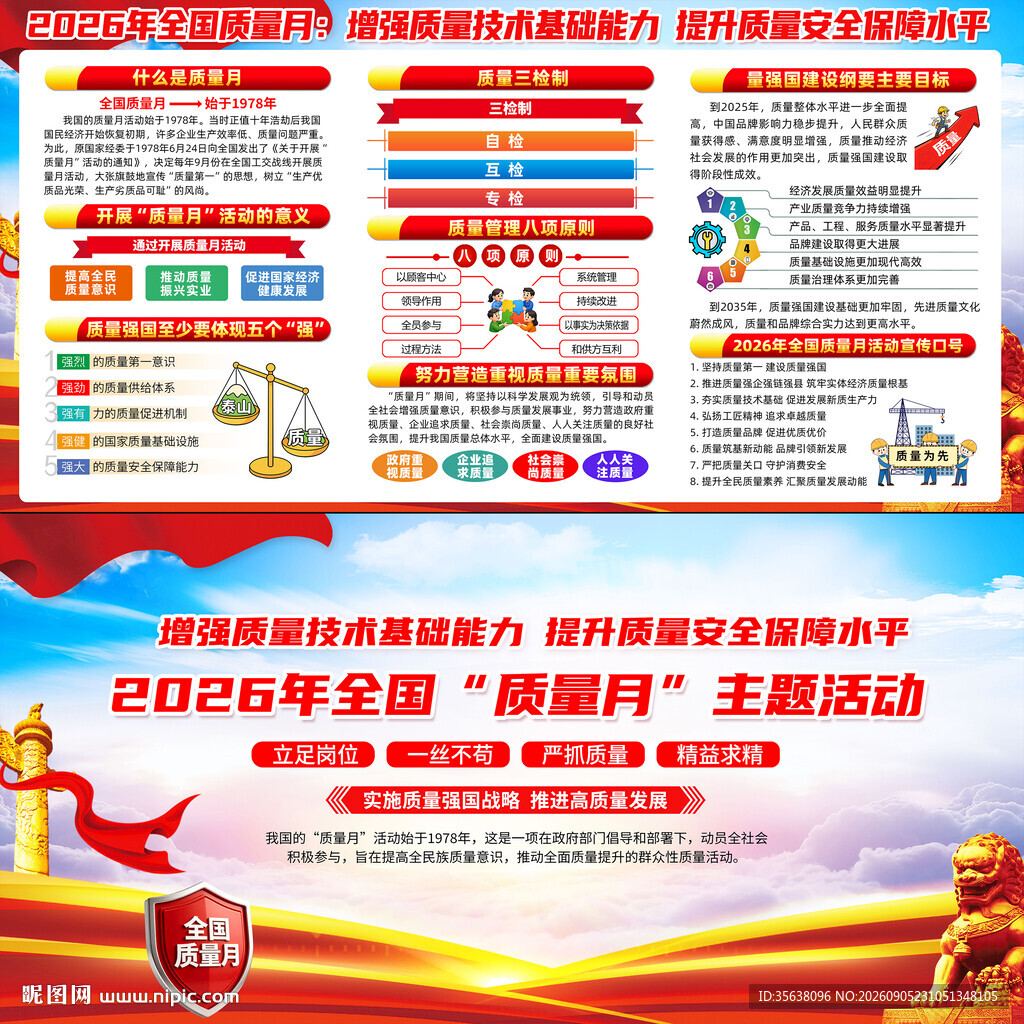2026质量月宣传栏