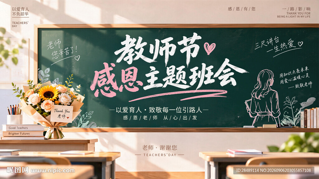 教师节主题班会