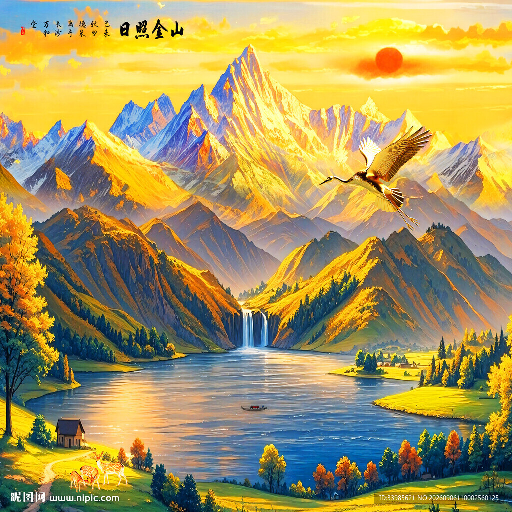 日照金山