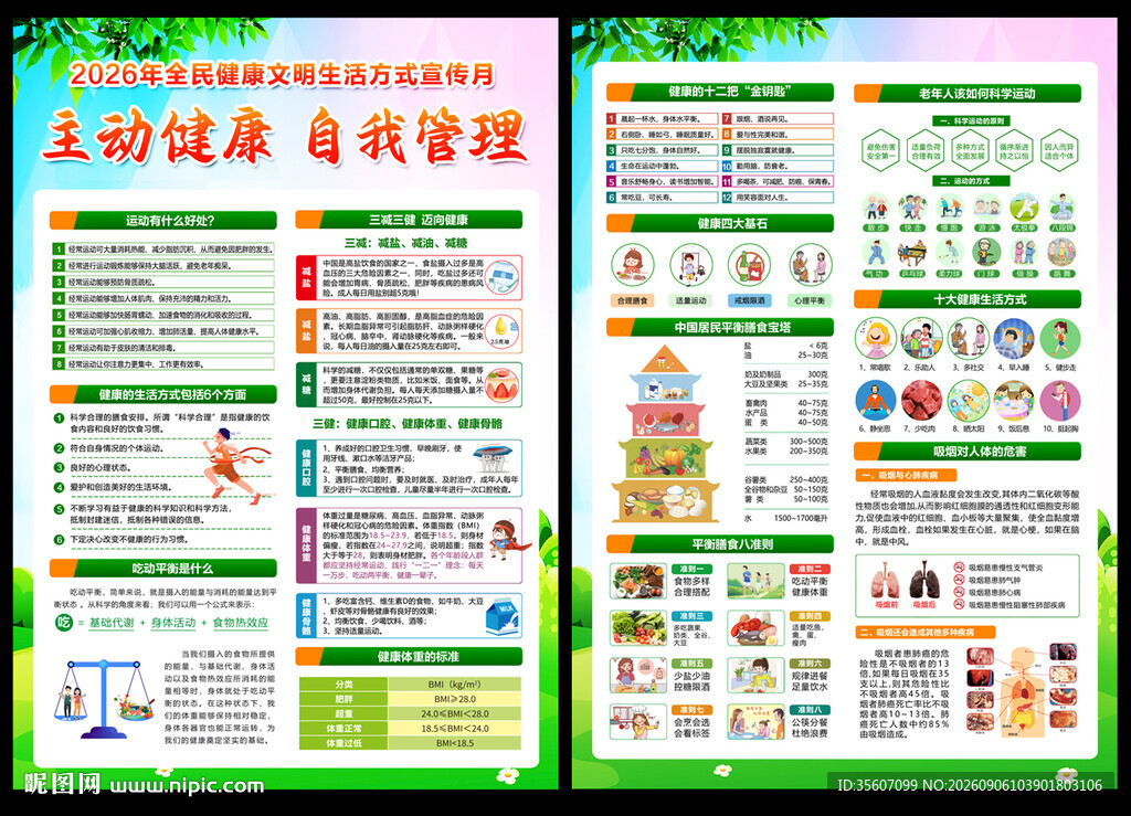 2026年全民健康生活方式宣传