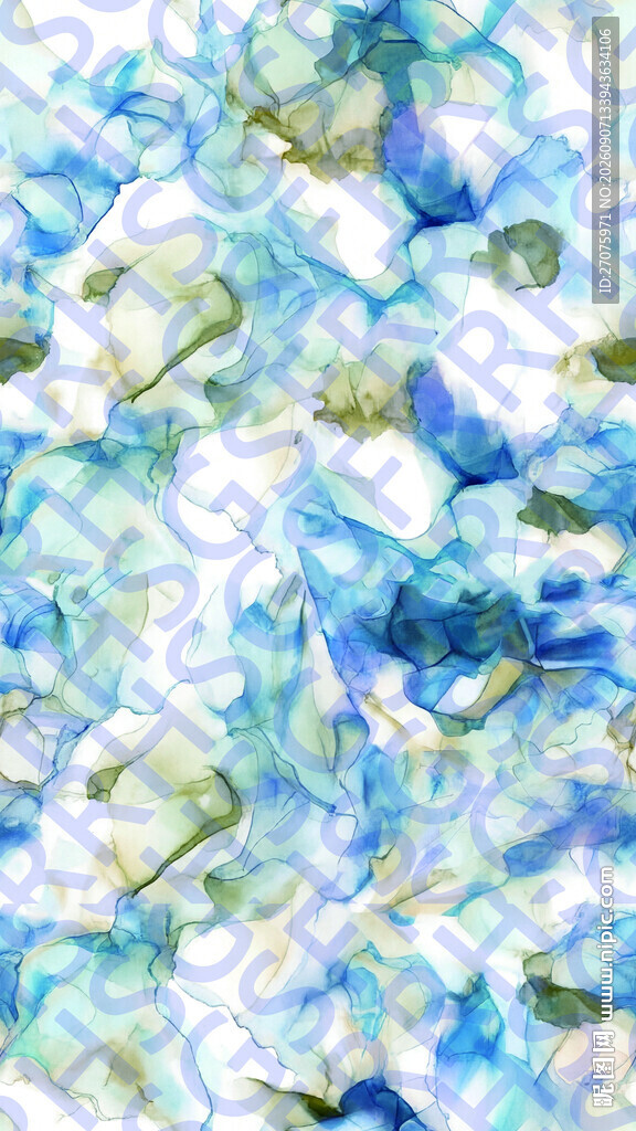 扎染花