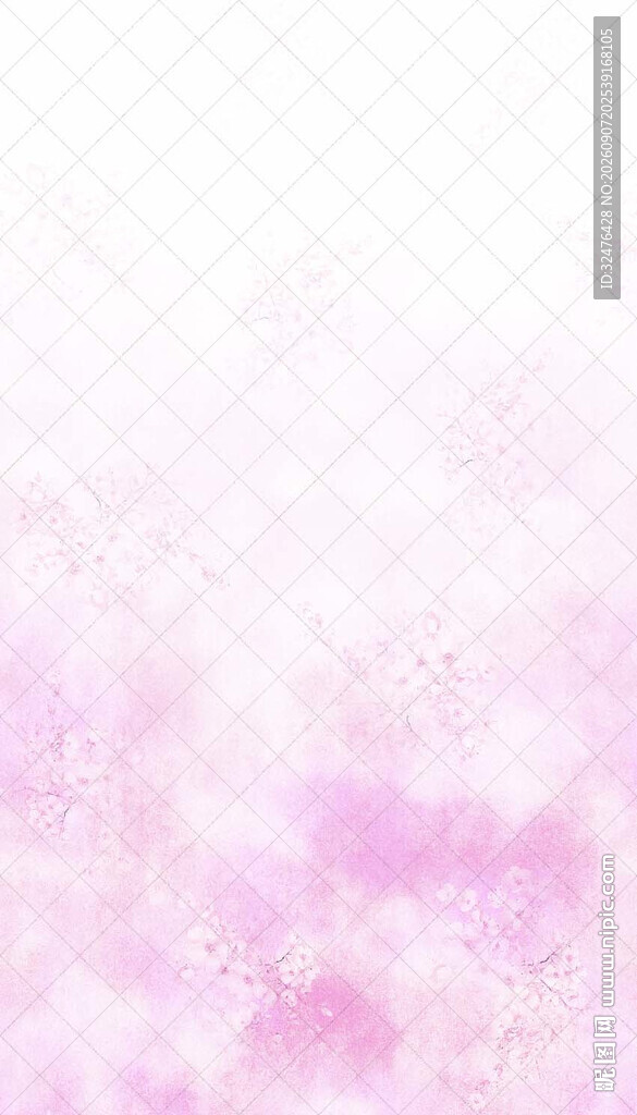 淡粉色梦幻水彩背景图