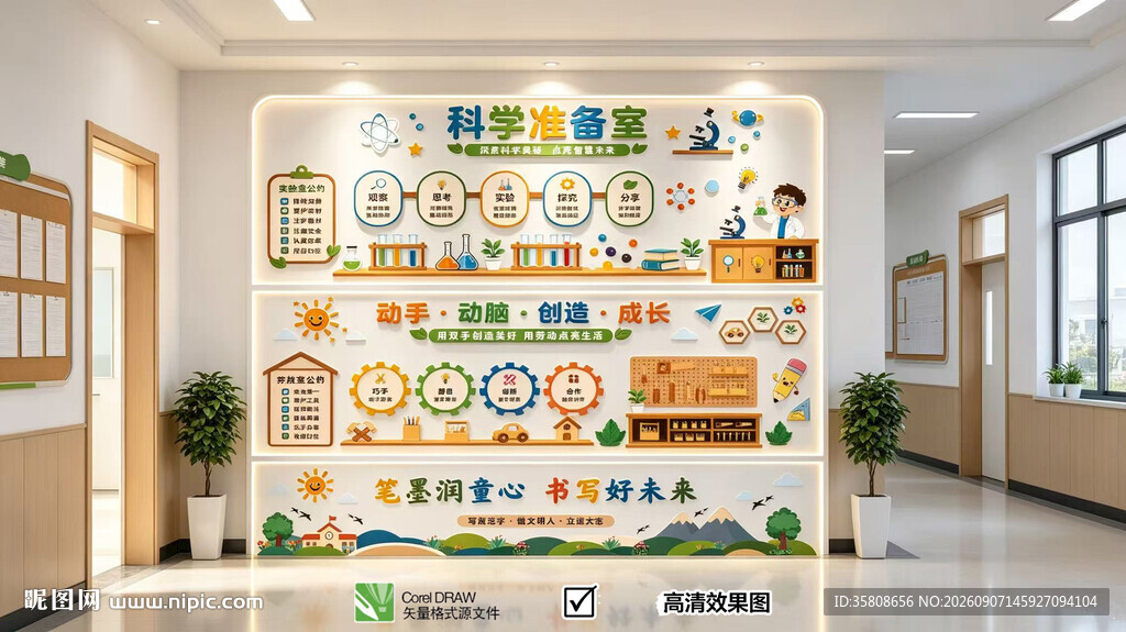校园科技文化墙