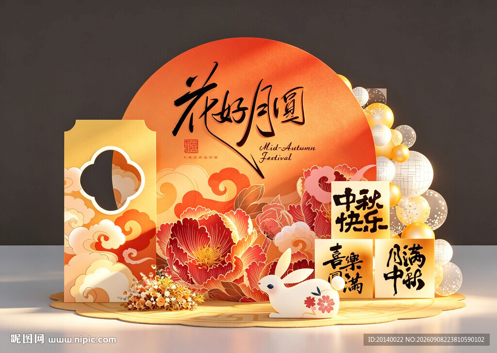 中秋美陈