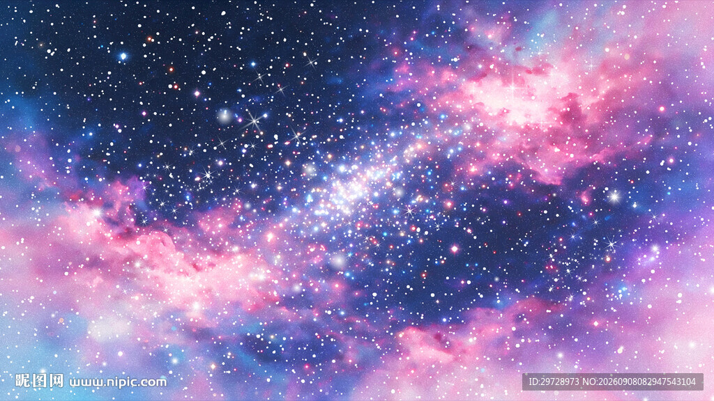 梦幻唯美星空背景