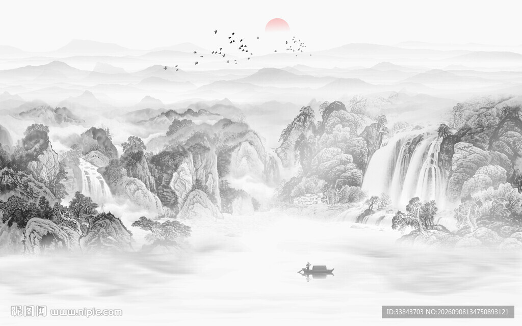 国画水墨画