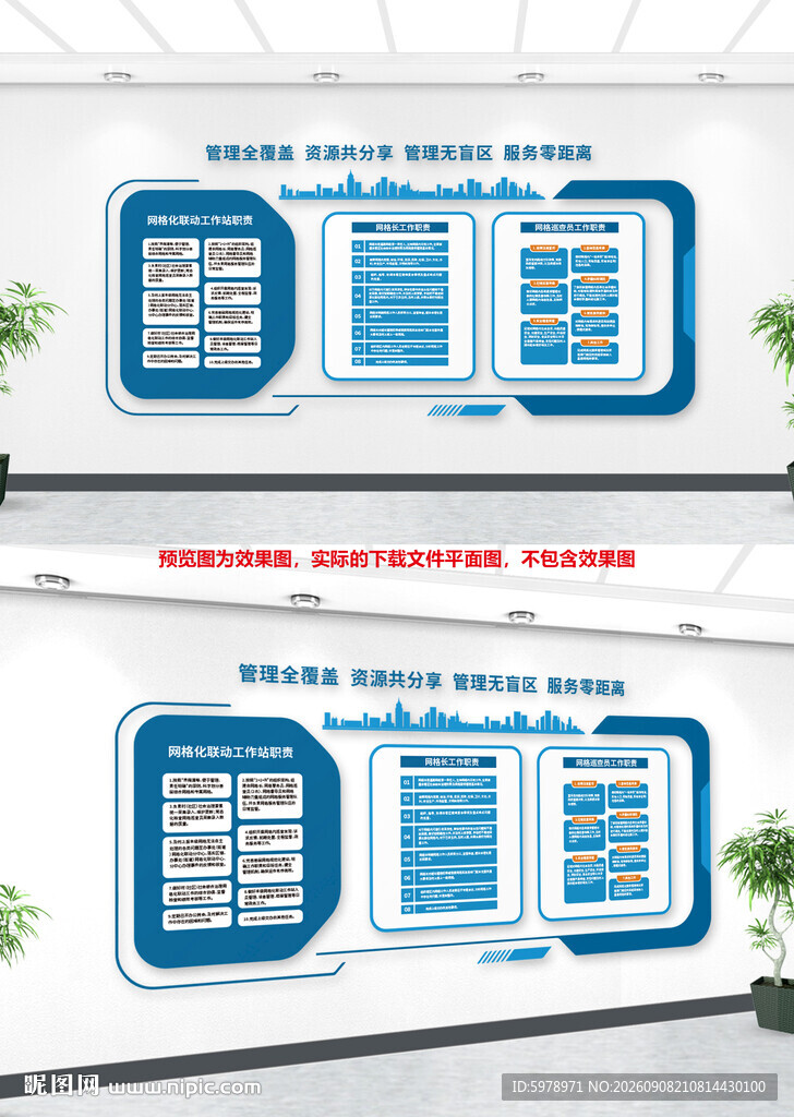 网格化管理宣传栏