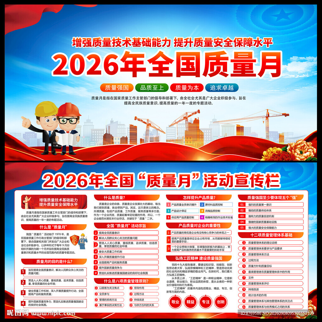 2026年质量月宣传栏