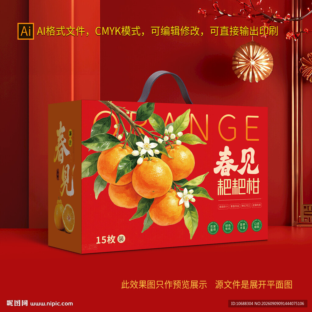 丑橘包装礼盒