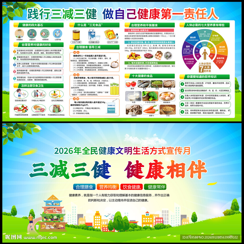 三减三健