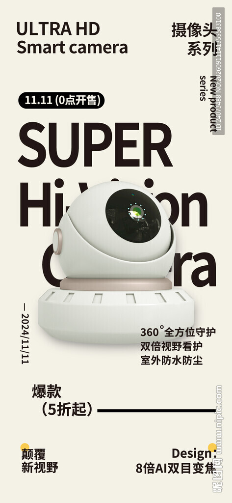 超高清相机展示