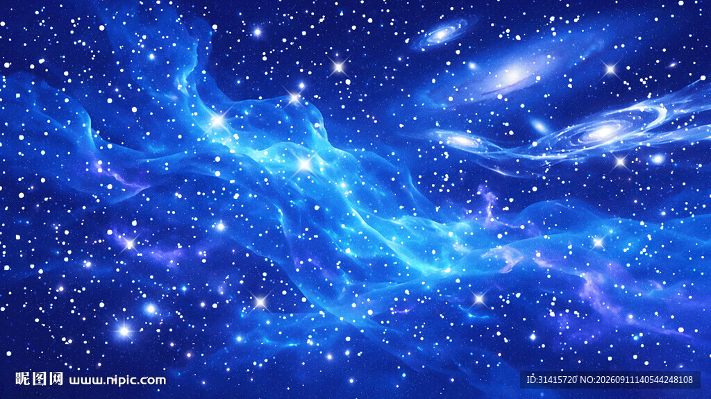 蓝色星空