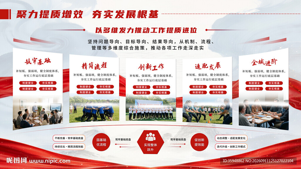 企业介绍海报宣传展板汇报KT