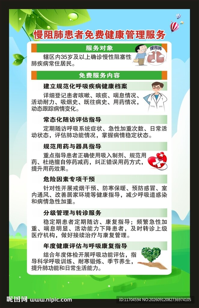 世界慢肺阻日海报