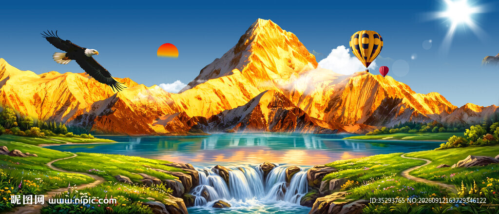 日照金山
