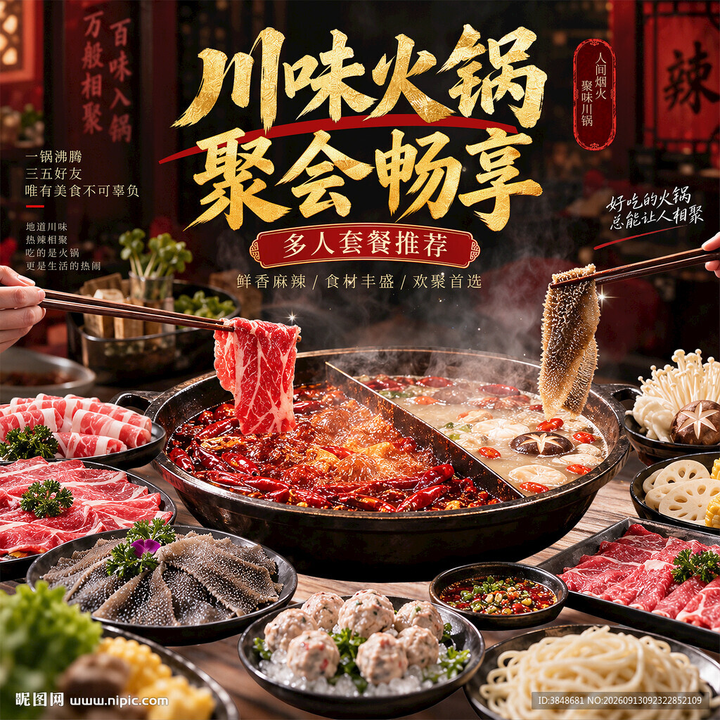 火锅海报