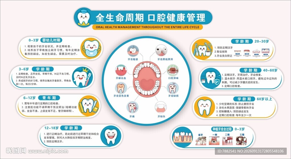 儿童牙齿成长关键期发展指南