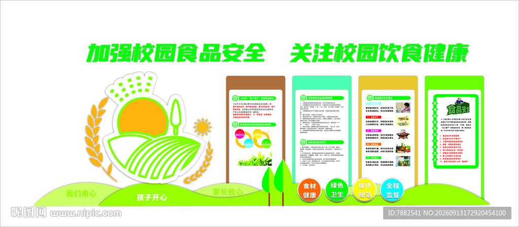 食堂食品安全文化墙