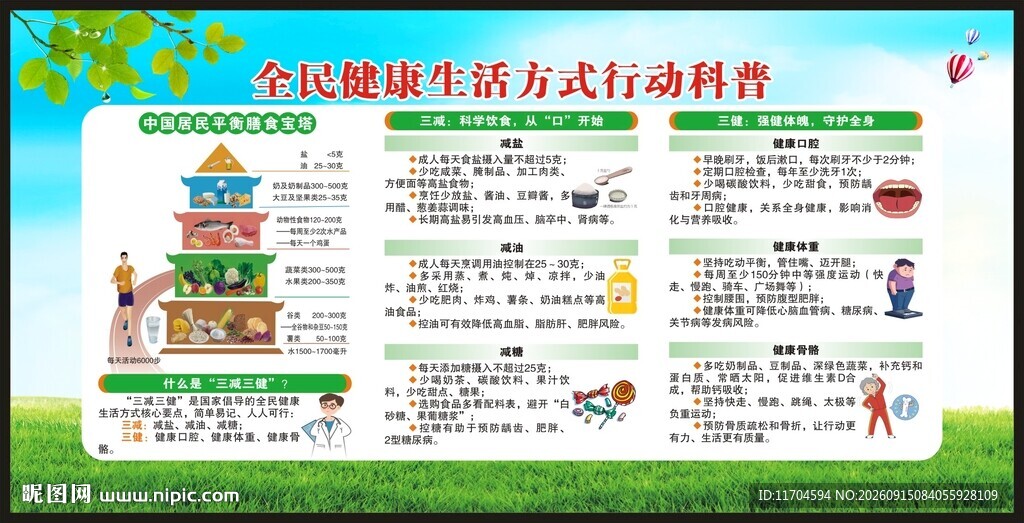 全民健康生活方式宣传月