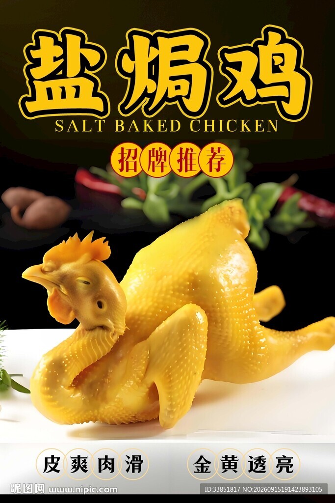盐焗鸡 