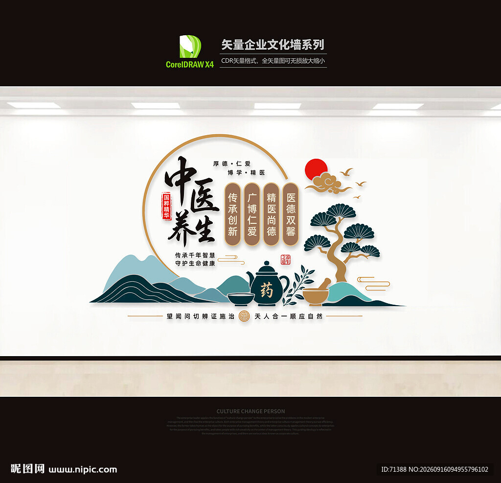 中医文化墙